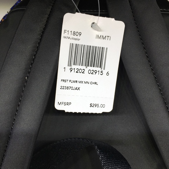 Coach Flower Print Mix Backpack - Picture 3 of 3