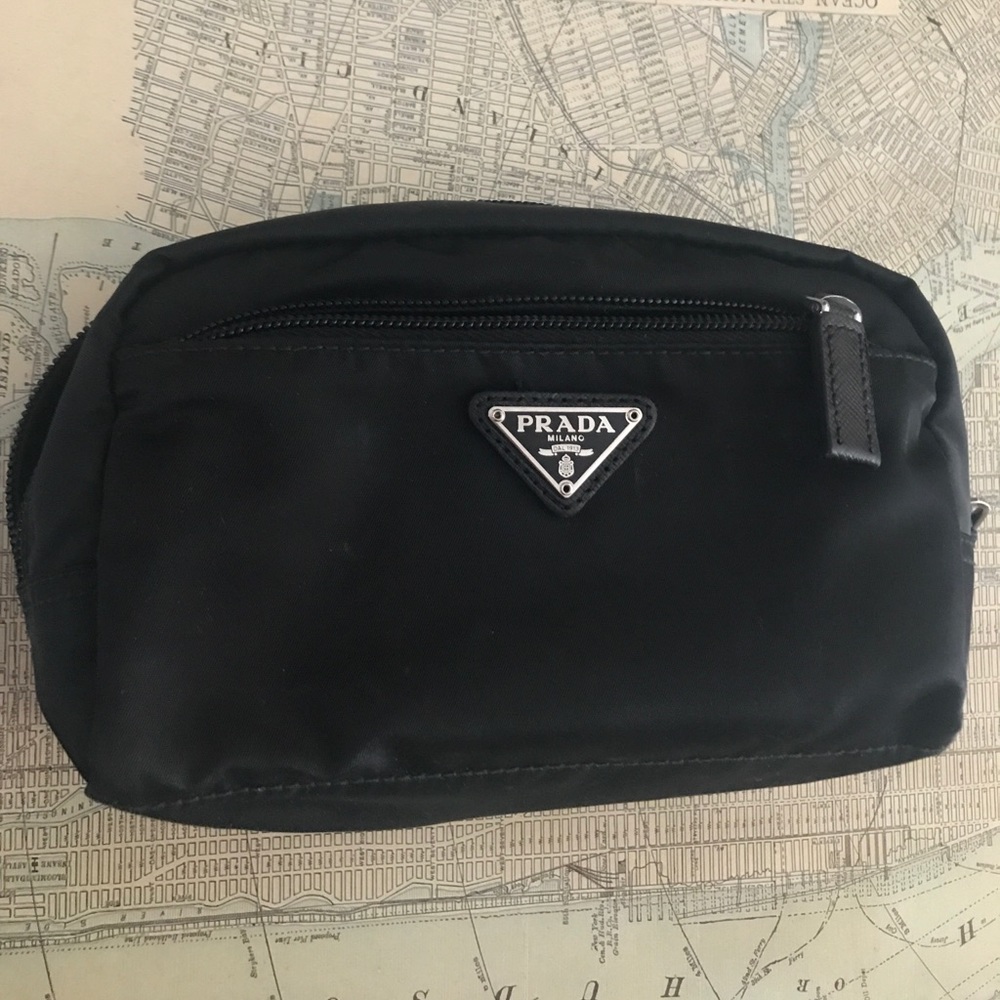 Prada cosmetic bag (used)