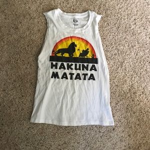 Fun Hakuna Matata tank!