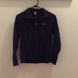 North face collared fleece