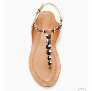 Zara Jeweled Sandals 8