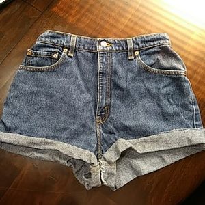 Vintage Levi high waisted shorts