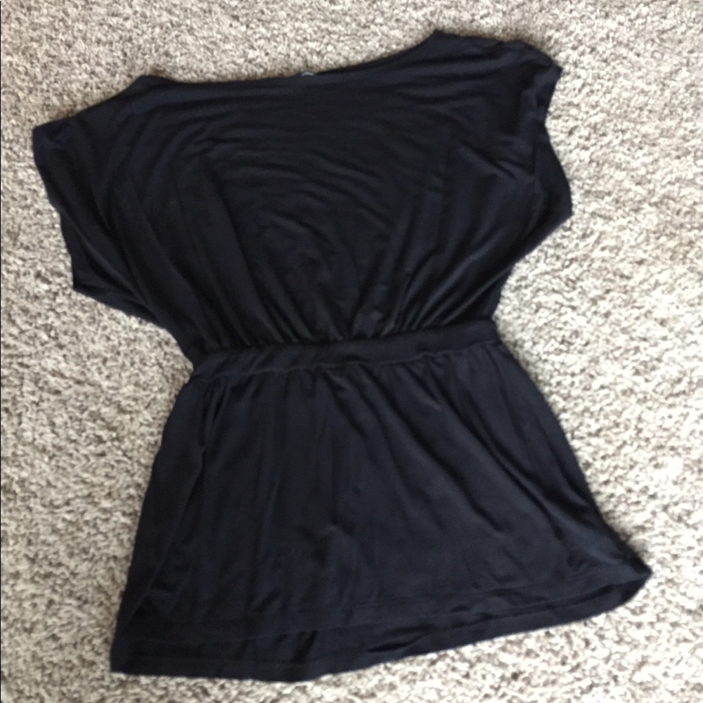 Tart Black Dolman Sleeve Top