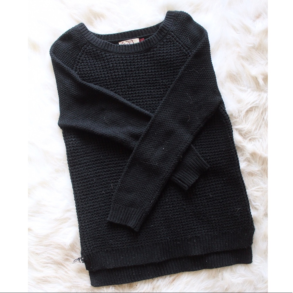 Black Knit Sweater