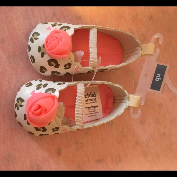 Carter's Other - 🔴Baby cheetah shoes