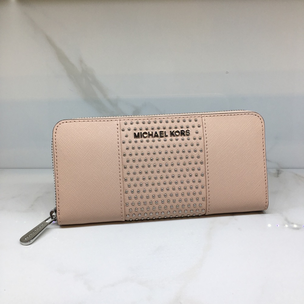 Michael Kors Micro Studded Wallet.