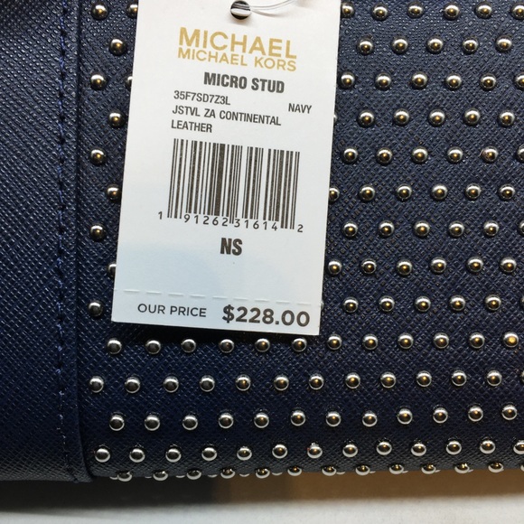 Michael Kors Micro Studded Wallet - Picture 3 of 5