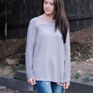 Lace Be Honest Tunic