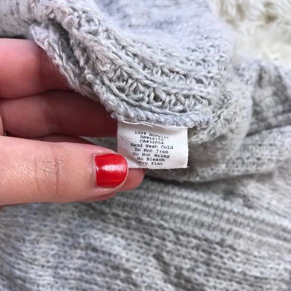 Anthropologie LUX Fall Sweater Dress Button Up S/S - Picture 7 of 8