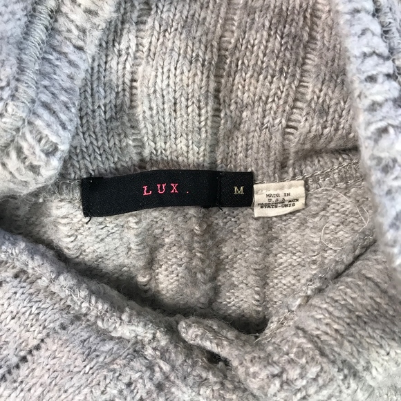 Anthropologie LUX Fall Sweater Dress Button Up S/S - Picture 6 of 8