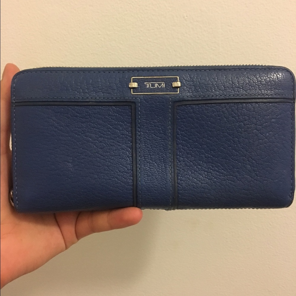 Tumi Blue wallet