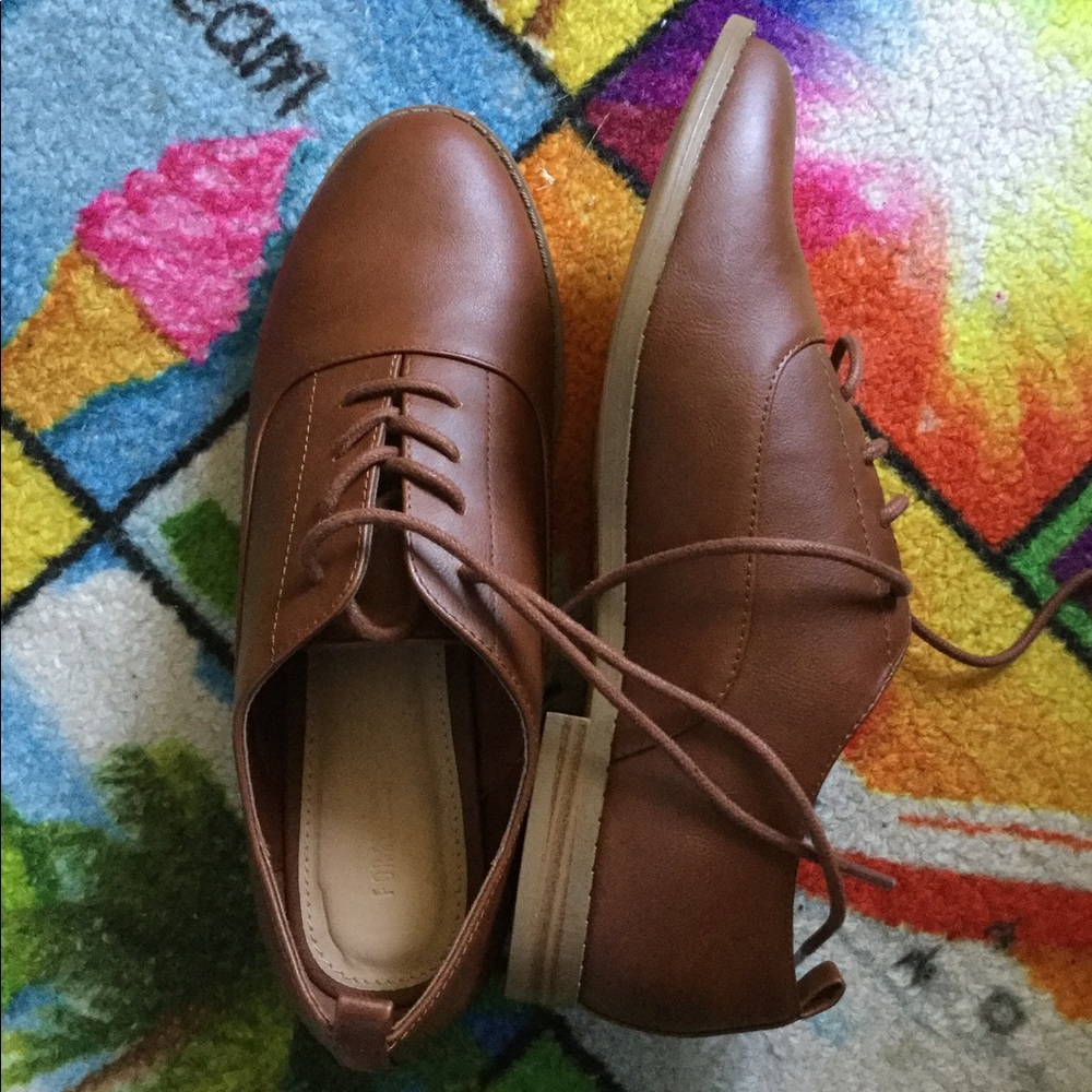 Brown shoes