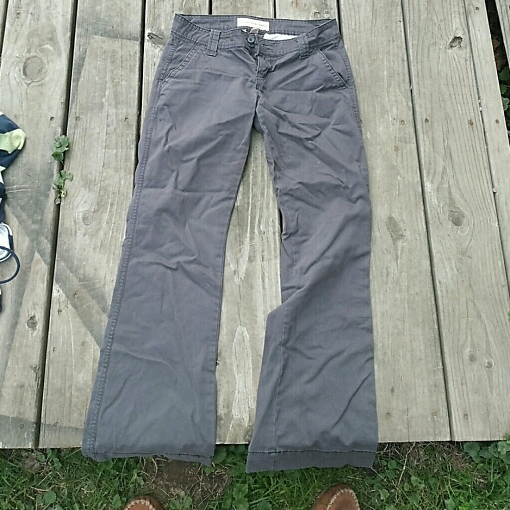 *2 for $13* Aeropostale gray chinos