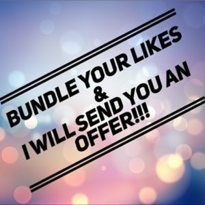 Come shop with me!!!! Bundle your likes!!!