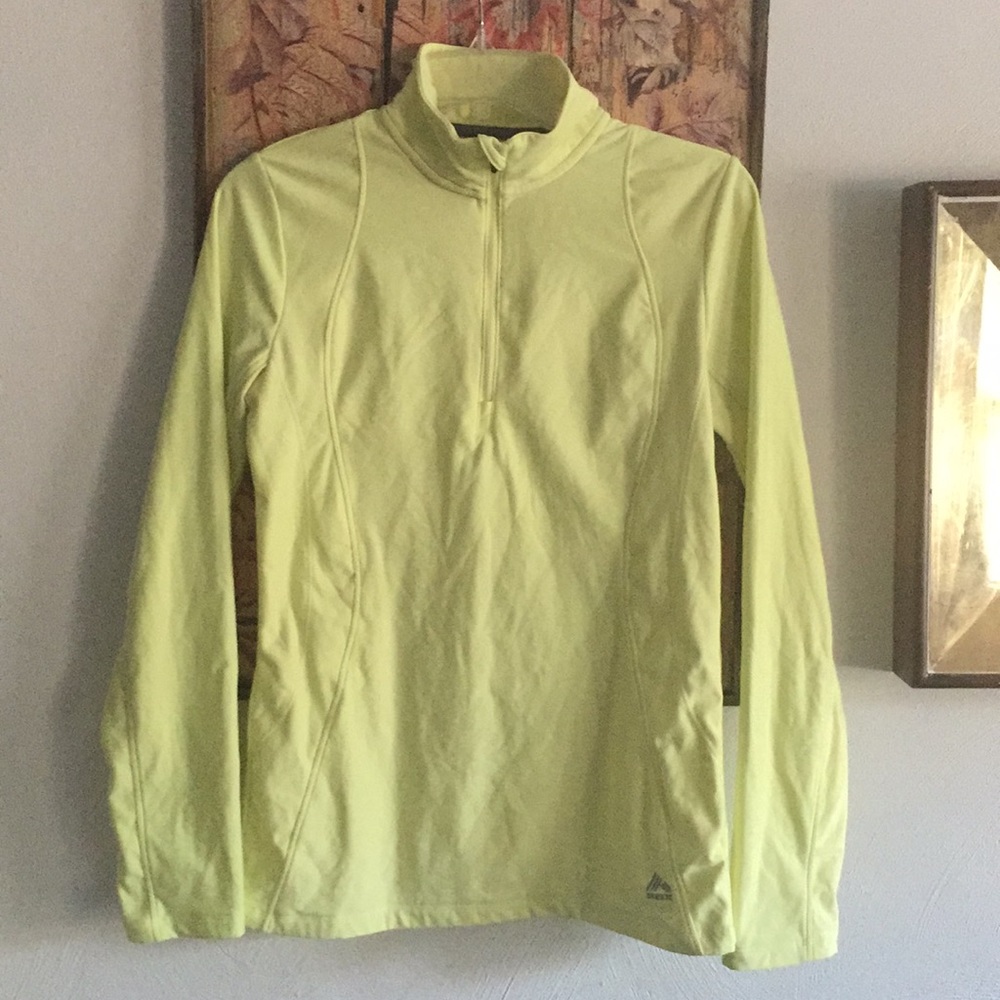 RBX STRETCH 1/4 ZIP YOGA GYM WORKOUT JACKET TOP S
