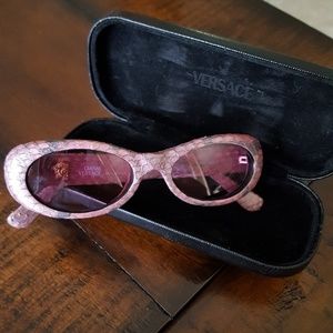 Versace snakeskin sunglasses