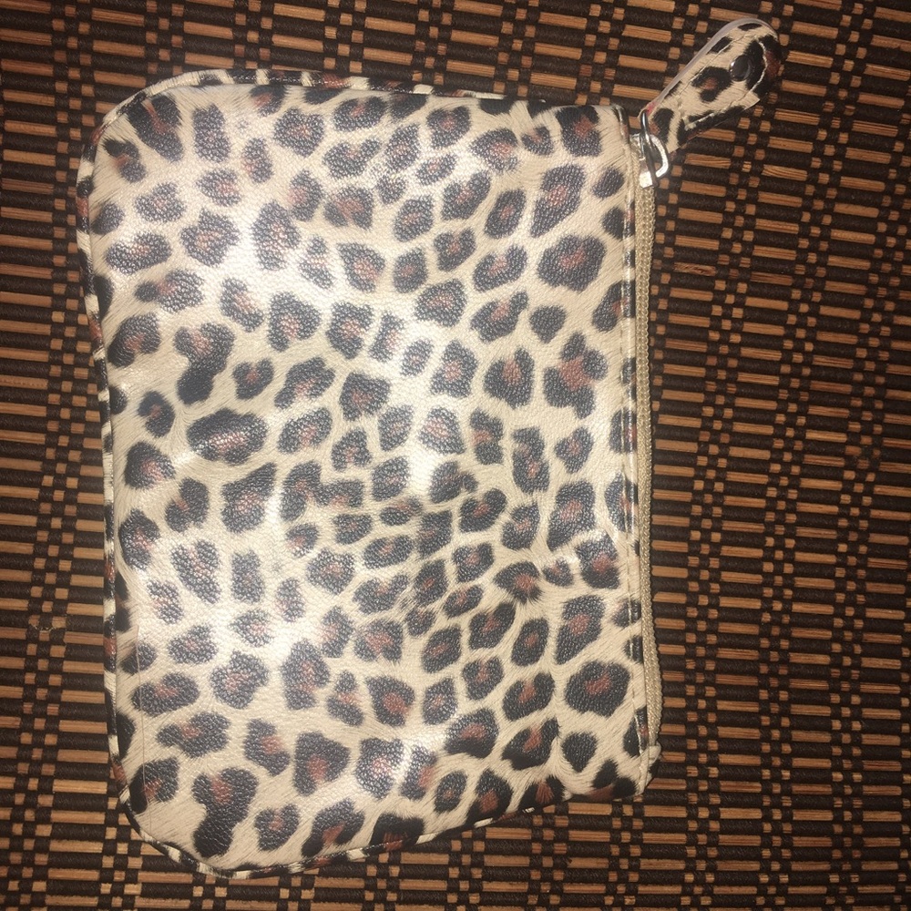 Cheetah Print Pouch