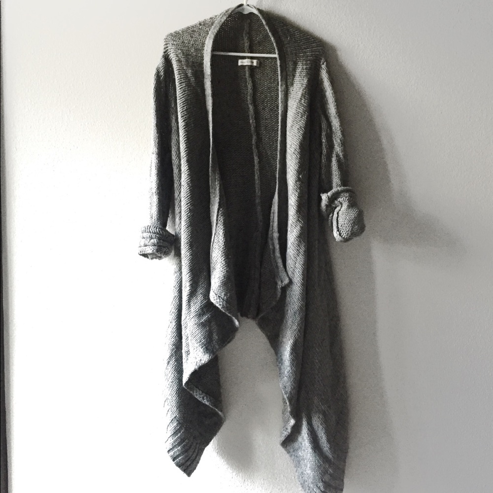 Abercrombie & Fitch Oversized Long Cardigan