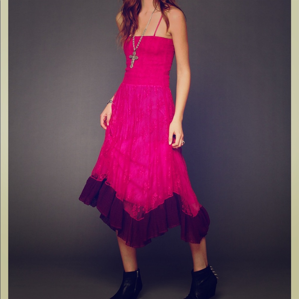NWT Free People Lace Convertible Slip