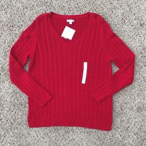 Croft & Barrow V neck sweater multiple available