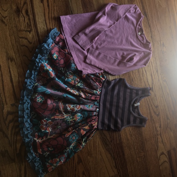 Matilda Jane Girls You and Me dress and shirt