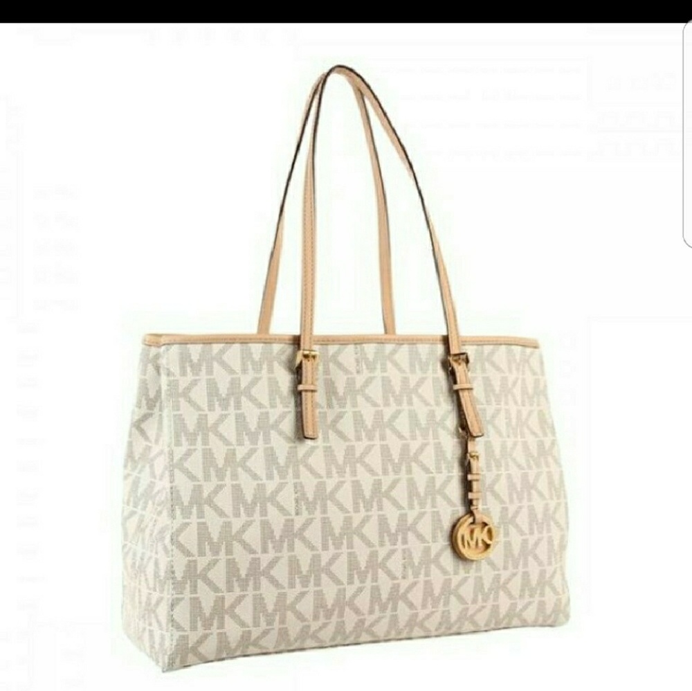SOLD.  Michael Kors Jet Set Tote