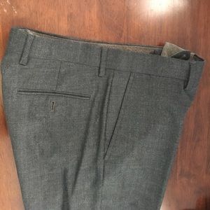 J Crew Bowery Men's 30/32 dress pants. Charcoal.