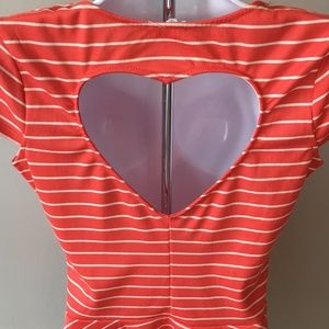 Kirra Heart Back w/ Flare Waist (L) #ADORBS PacSun
