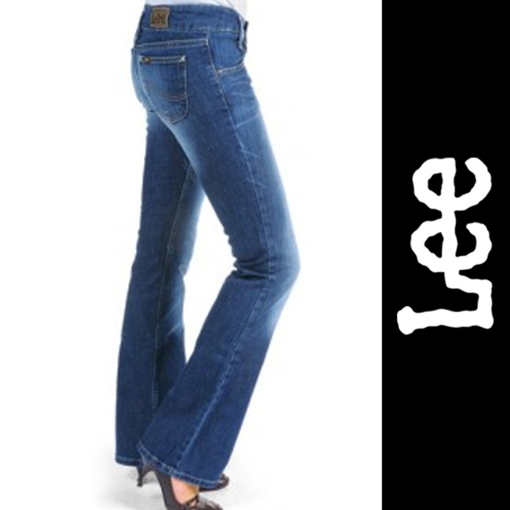 Lee Leola Bootcut Slim Fit Blue Jeans