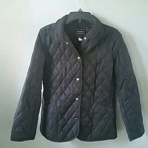 Vintage Steve&Barry's black quilted jacket