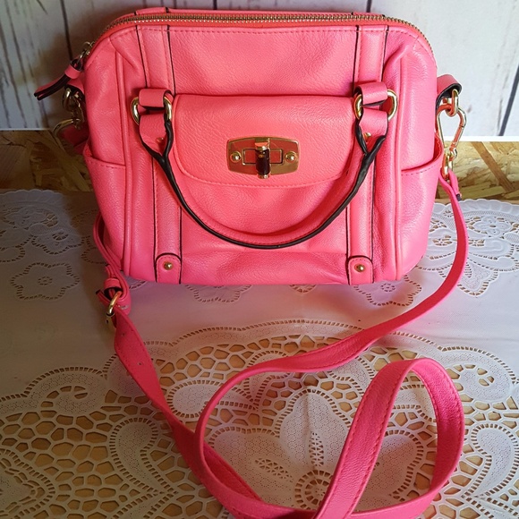Merona Handbags - Hot Pink Merona Crossbody Purse Handbag
