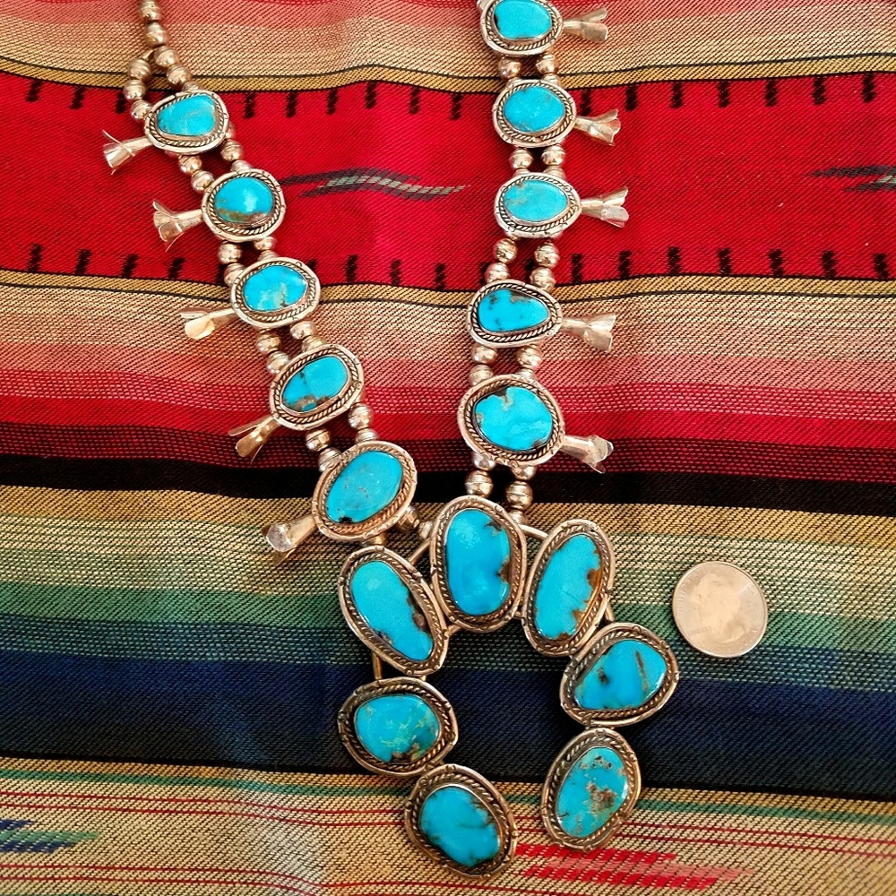 💥SOLD💥Vintage Sterling Squash Blossom