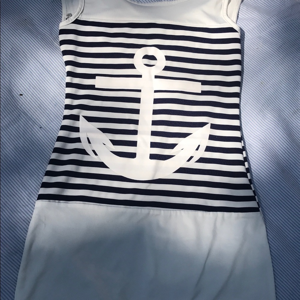 Nautical Beach Cover-up/Dress - Size S