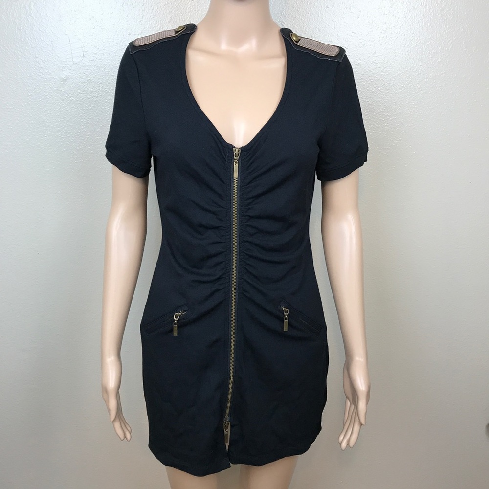 Soft Surroundings Black Tunic Top Small