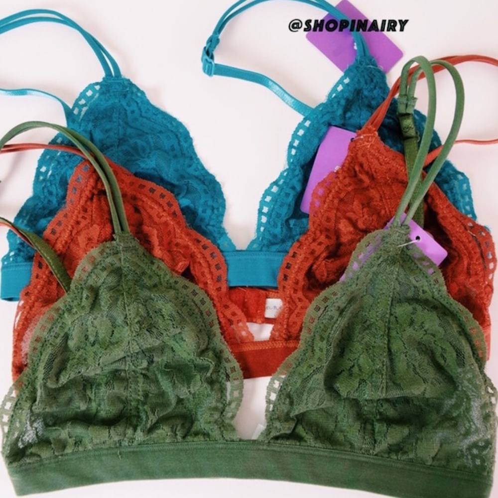 Floral Sheer Romantic Bralette