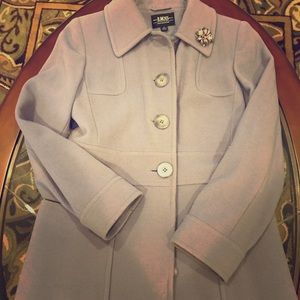 Woman's wool blend coat