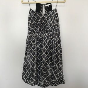 Madewell silk pattern cami dress