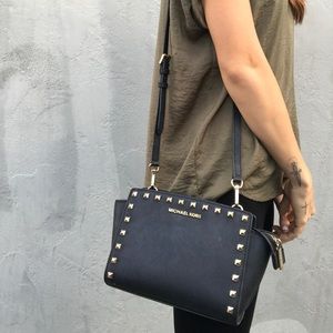 Michael Kors Gold Studded Small Purse