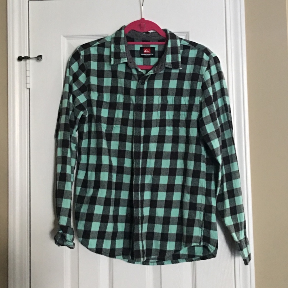 Mint Green Flannel