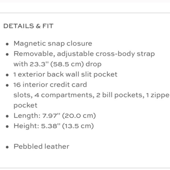 HP🦄Tory Burch light oak crossbody - Picture 6 of 8