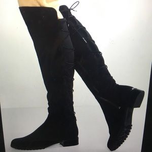 Barely worn Michael Kors over the knee boots!!