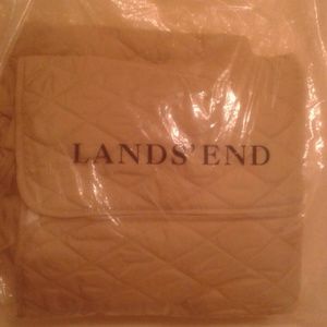BNWT Land's End Quilted Jacket Khaki