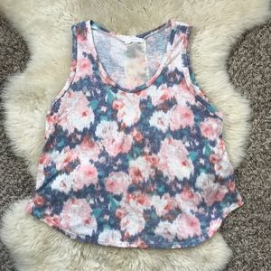 LUSH Floral Vintage Tank Top Bohemian SOFT Ryon