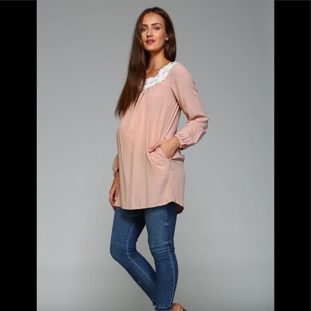 Flirty Maternity Tunic