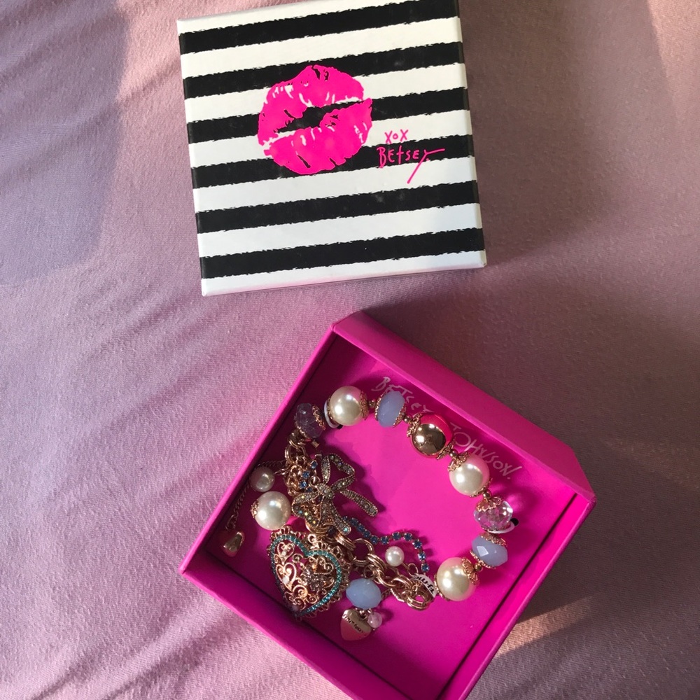 Betsey Johnson Charm Bracelet