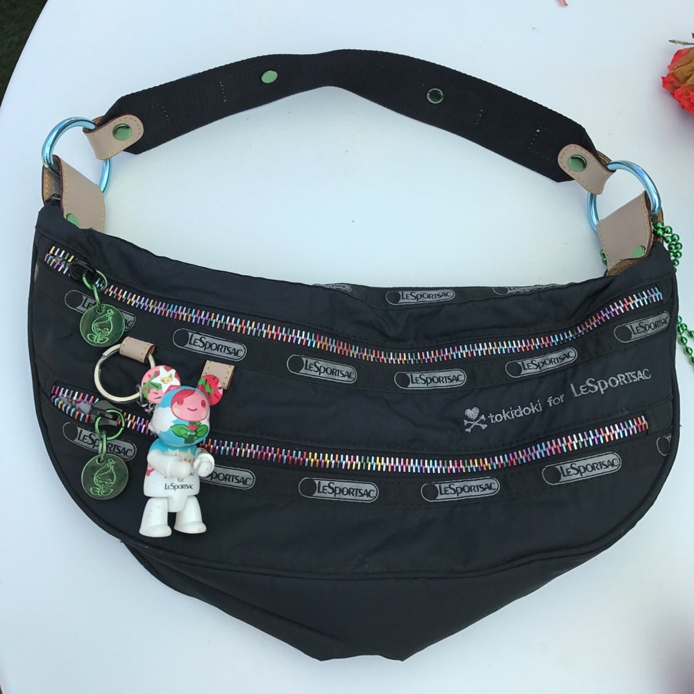 Tokidoki for LaSportsac small black bag