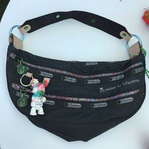 Tokidoki for LaSportsac small black bag