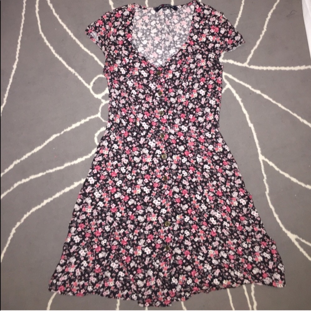 Floral Button-Down Sundress