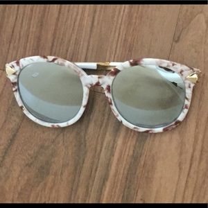 white tortoiseshell sunglasses