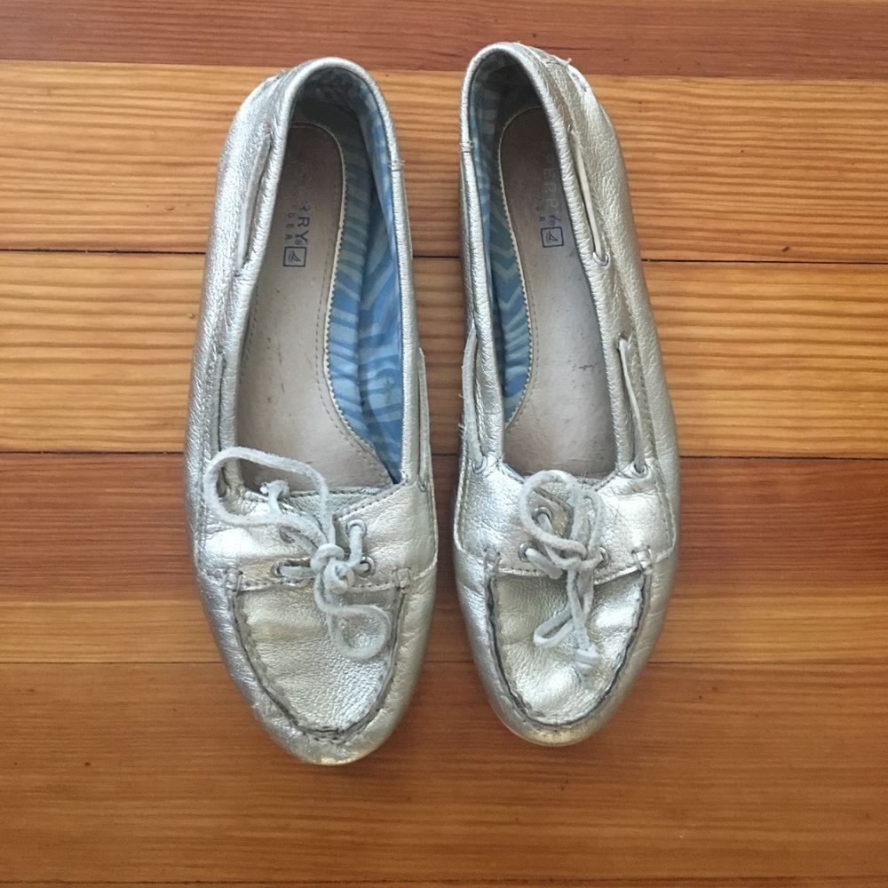 SALE ❤️Metallic Sperry Top-Sider Boat Shoes